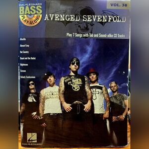 Avenged Sevenfold Bass Tab Book
